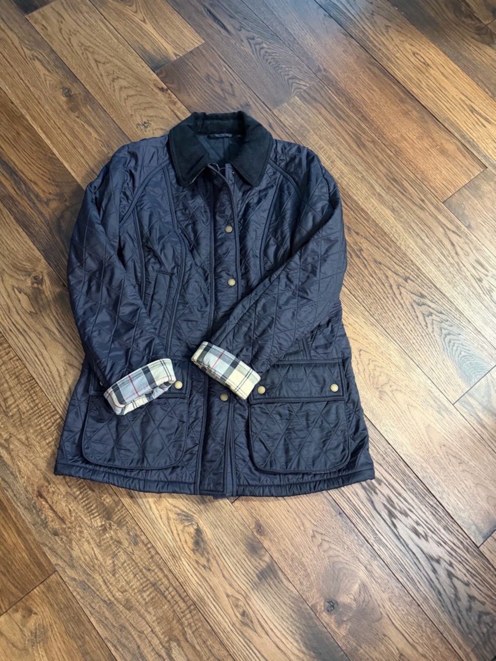 Barbour Beadnell Polarquilt Coat - Sz 10 - Picture 2 of 4